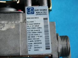 Armatura plynová DAKON BEA, DUA PLUS - Sigma 845.058 
